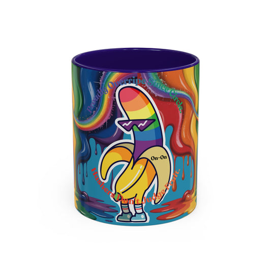 WAH3 Banana Pride Mug - Colorful 11oz & 15oz Coffee Cup