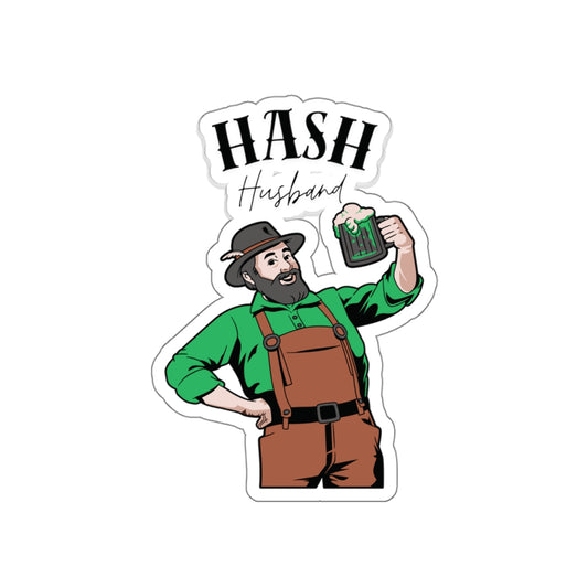 WAH3 Hash Husband Die-Cut Stickers
