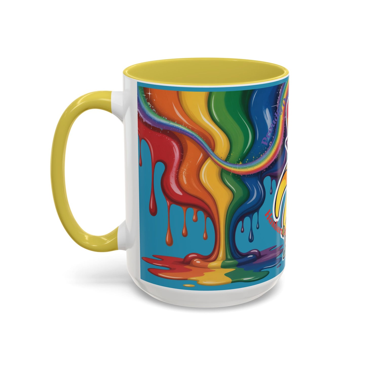 WAH3 Banana Pride Mug - Colorful 11oz & 15oz Coffee Cup