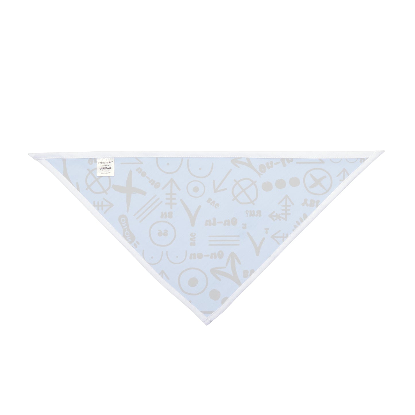 Hash House Harriers Trail Symbol Pet Bandana – On-On Edition