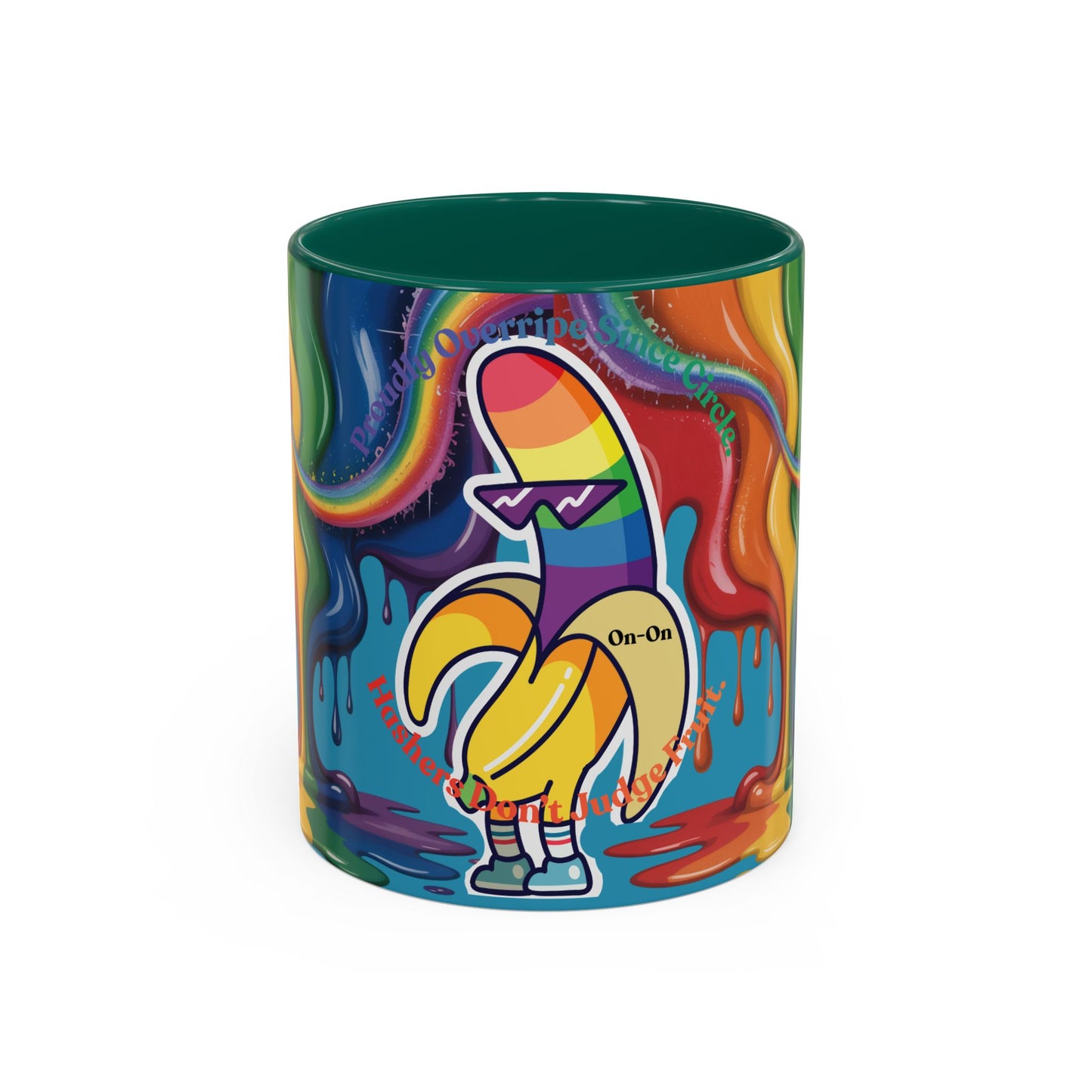 WAH3 Banana Pride Mug - Colorful 11oz & 15oz Coffee Cup