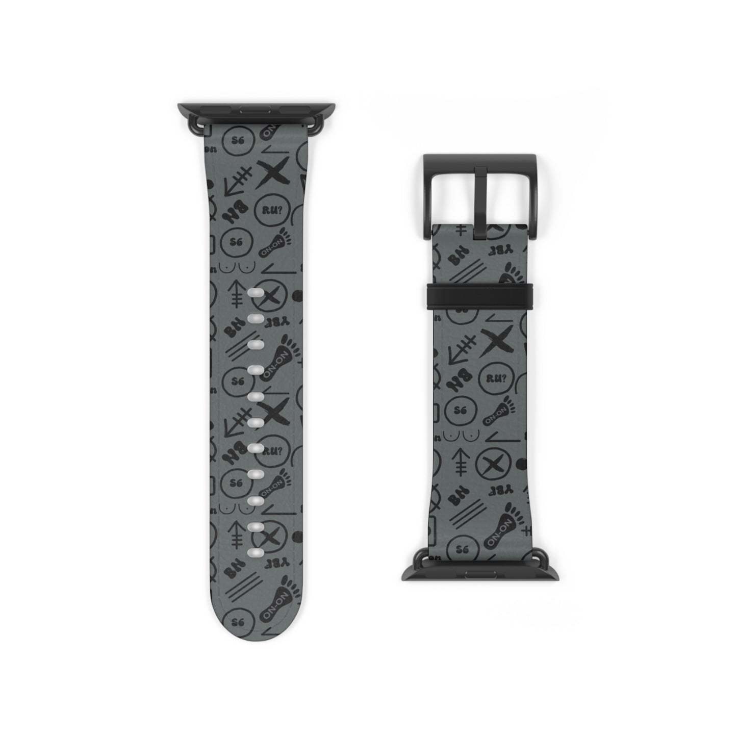 Hash House Harriers Trail Symbol Apple Watch Band – On-On Edition