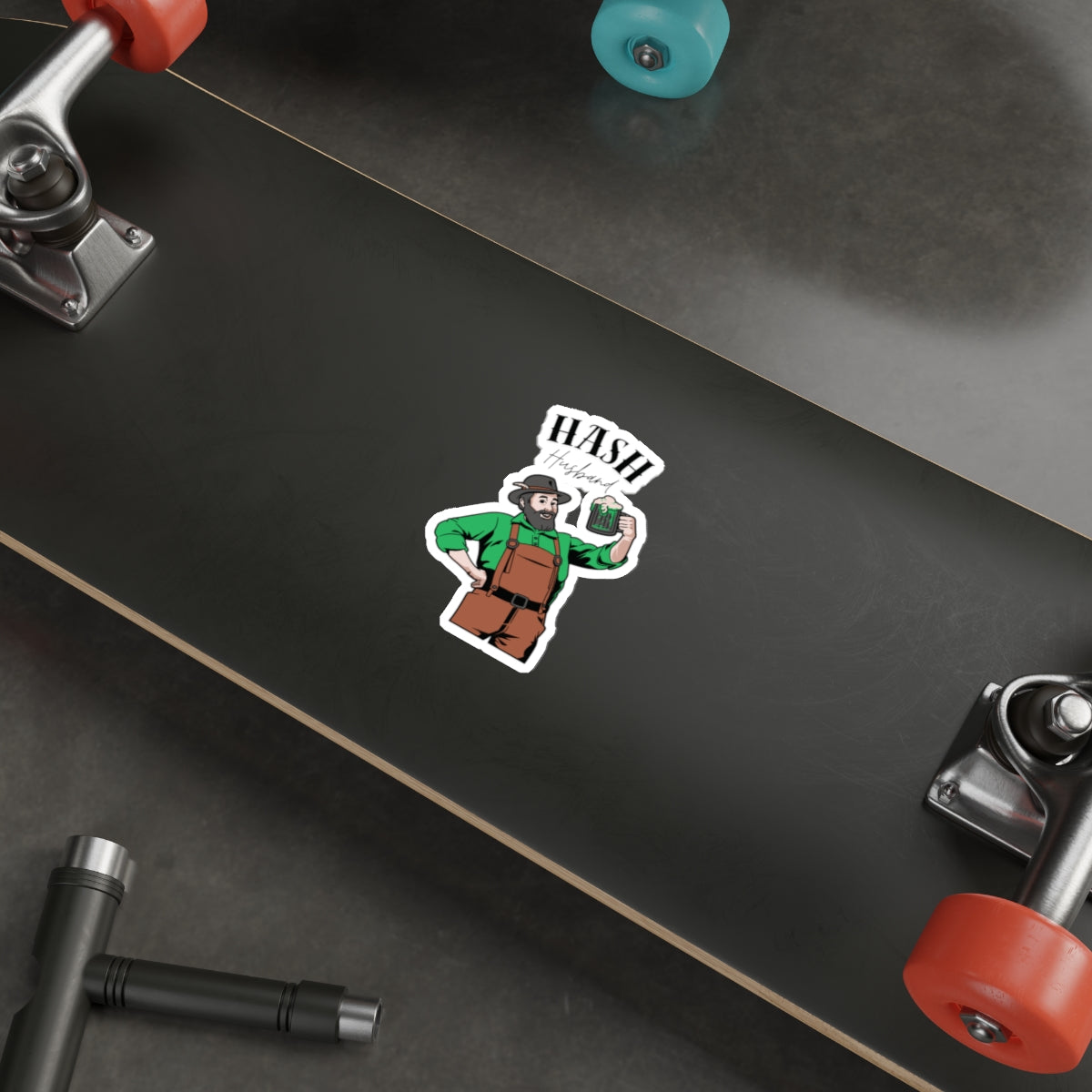 WAH3 Hash Husband Die-Cut Stickers