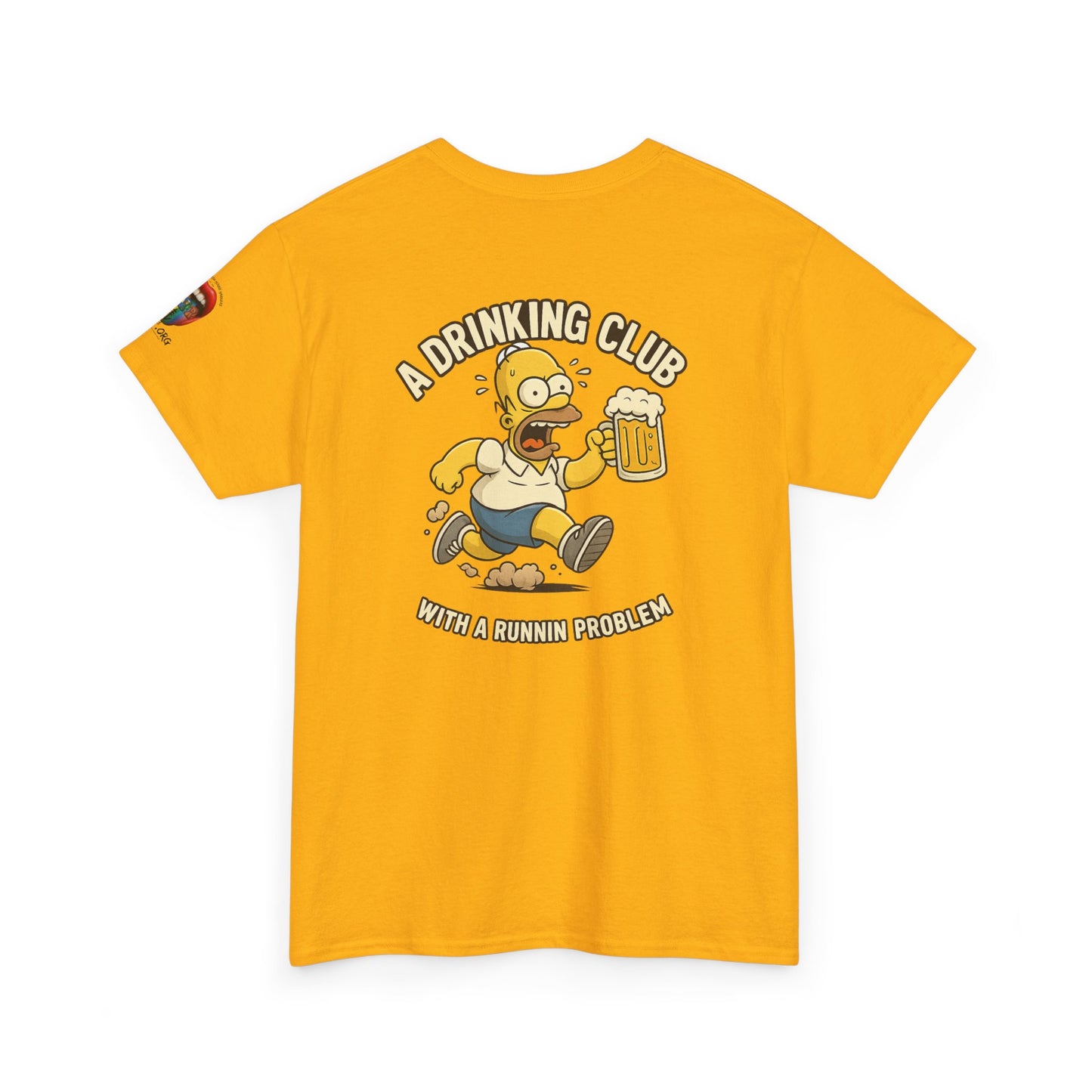 WAH3 Drinking Club Simpsons Parody Unisex Humor Graphic Tee, Casual Wear, Drinking Club T-Shirt, Fun Party Shirt, Gift for Friends, Birthday, Friendship