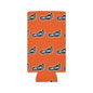 WAH3 On-on Orange Footprint Can Cooler – Fun & Quirky Drink Sleeve for Parties