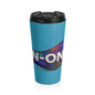 WAH3 Galactic On-on Footprint Stainless Steel Travel Mug | Stylish Insulated Cup for Coffee Lovers, Perfect Gift for Adventurers, Astronaut Enthusiasts, [...]