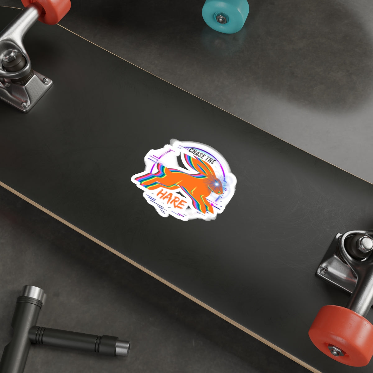 WAH3 Chase The Hare Die-Cut Stickers