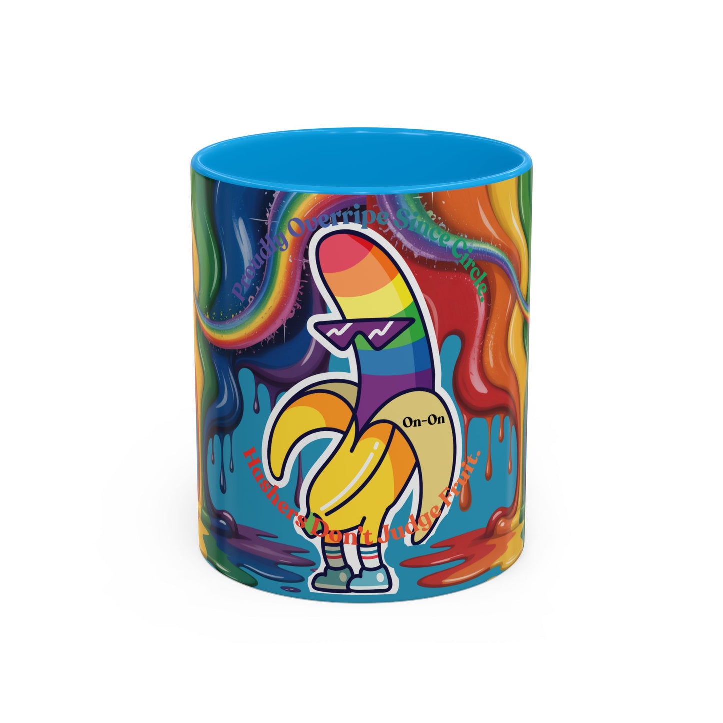 WAH3 Banana Pride Mug - Colorful 11oz & 15oz Coffee Cup