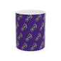 WAH3 Purple On-On Foot Ceramic Mug - 11oz & 15oz
