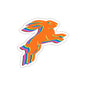 WAH3Hash Hare Die-Cut Stickers