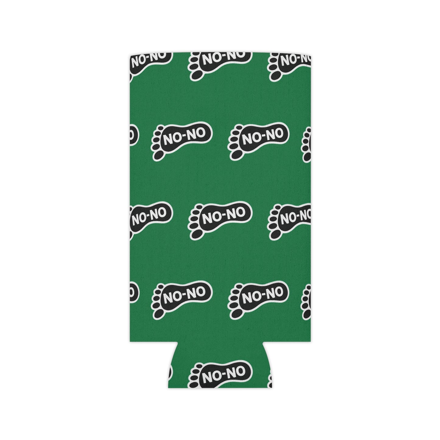 Copy of WAH3 On-on Green Footprint Can Cooler – Fun & Quirky Drink Sleeve for Parties