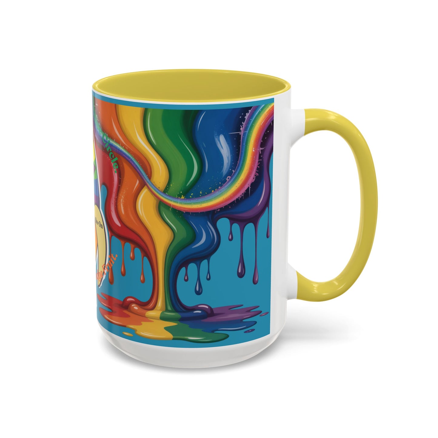 WAH3 Banana Pride Mug - Colorful 11oz & 15oz Coffee Cup