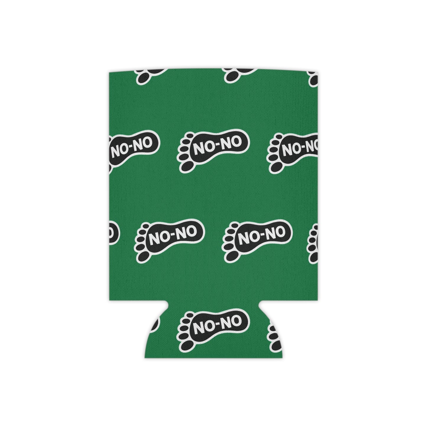 Copy of WAH3 On-on Green Footprint Can Cooler – Fun & Quirky Drink Sleeve for Parties