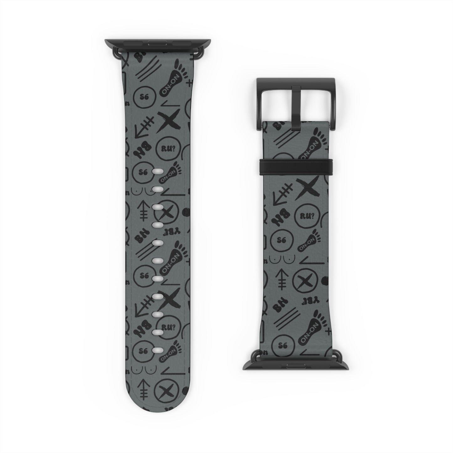 Hash House Harriers Trail Symbol Apple Watch Band – On-On Edition