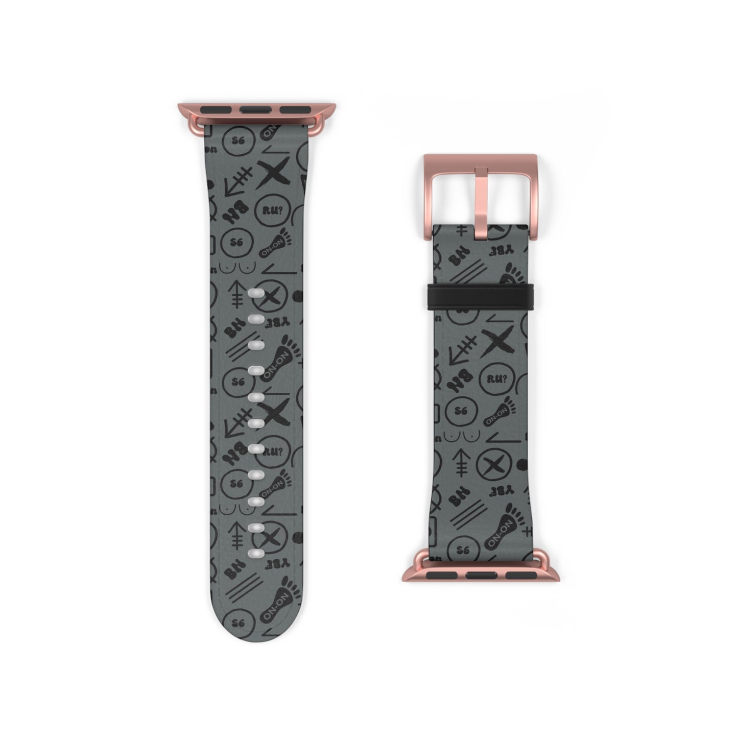 Hash House Harriers Trail Symbol Apple Watch Band – On-On Edition