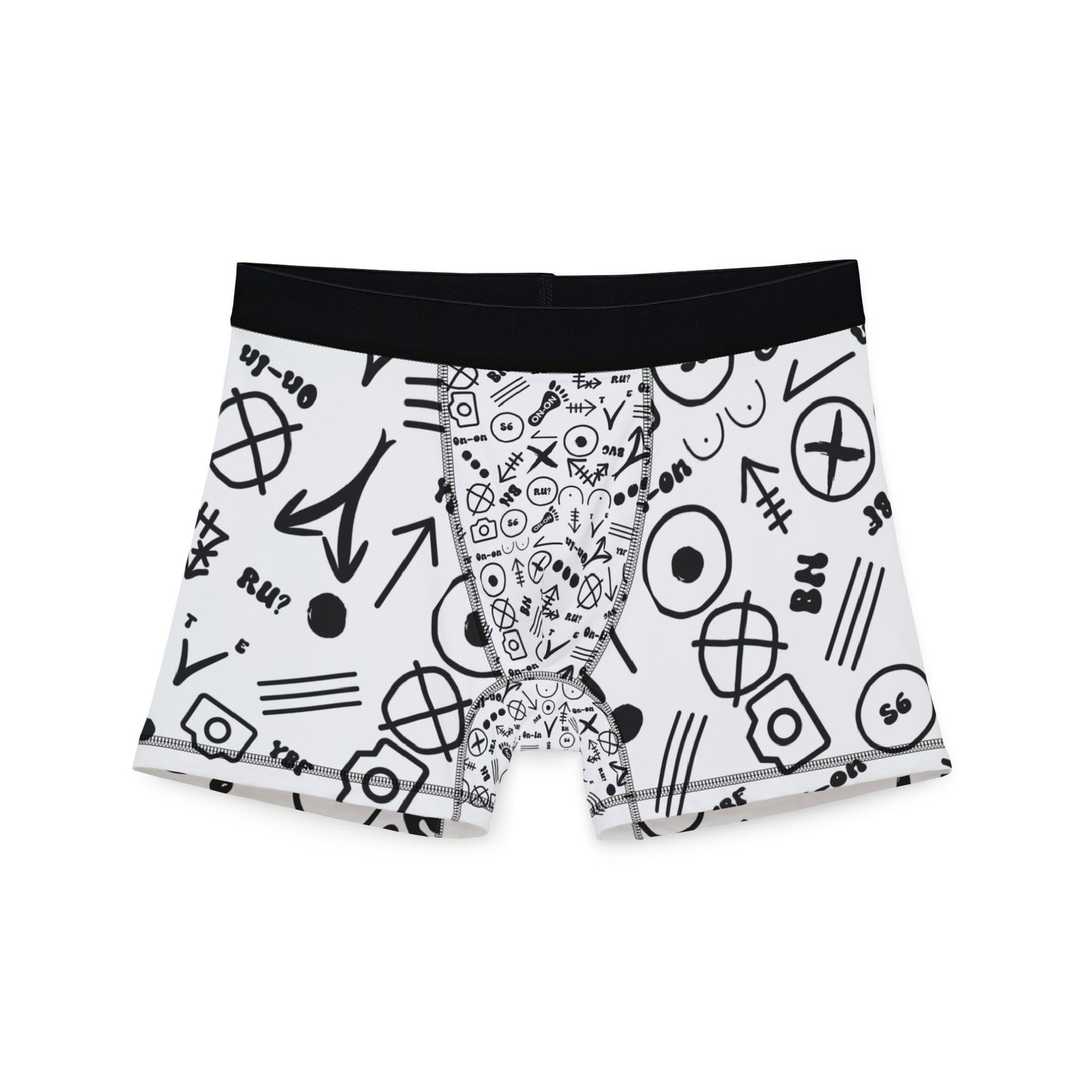 WAH3 Hash Symbols Men's Boxers, Unique Printed Underwear, AOP Boxers for Everyday Comfort, Fun Gift for Men, Stylish Menswear