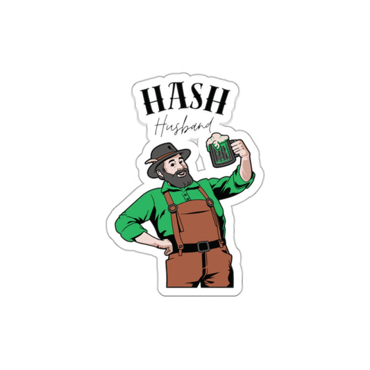 WAH3 Hash Husband Die-Cut Stickers