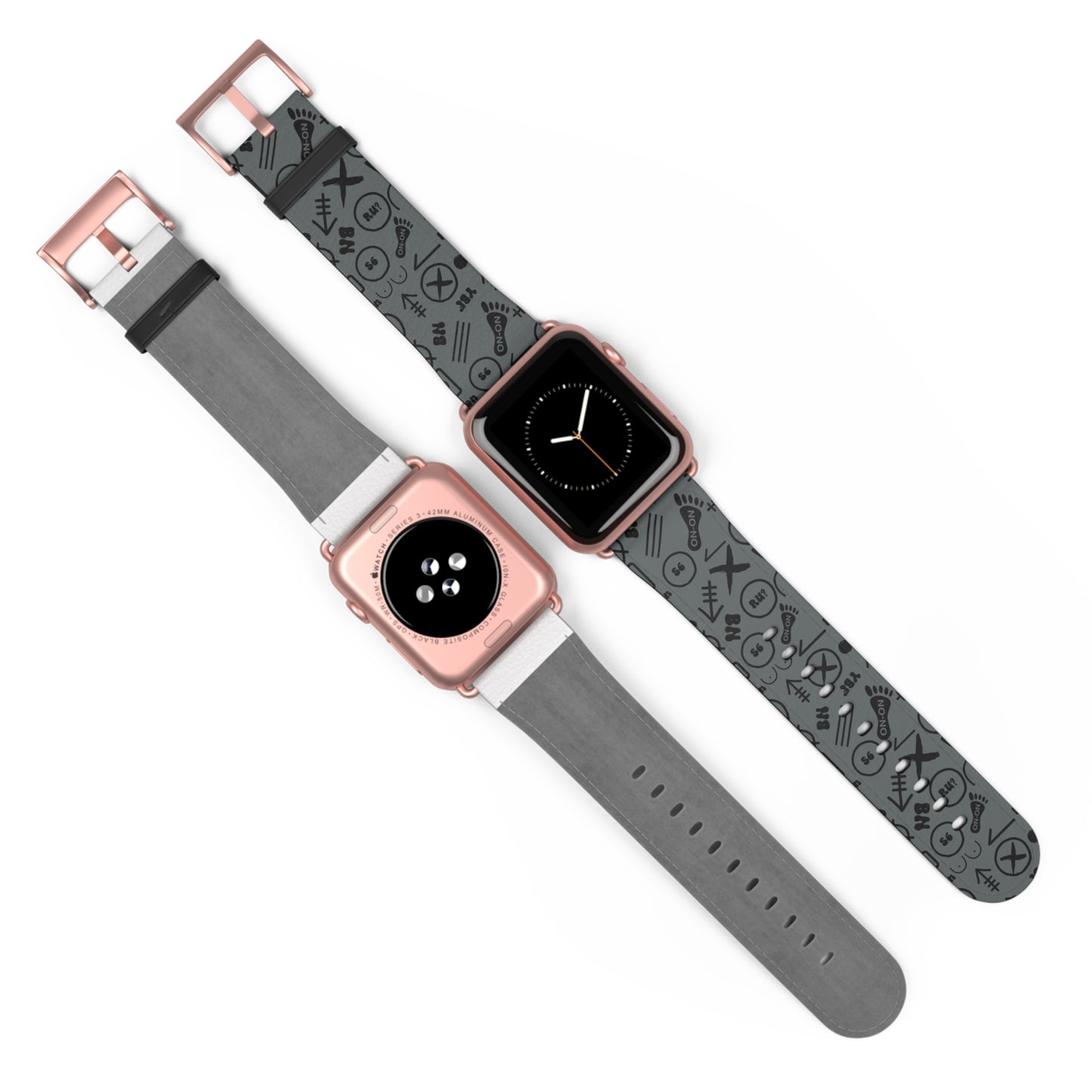 Hash House Harriers Trail Symbol Apple Watch Band – On-On Edition