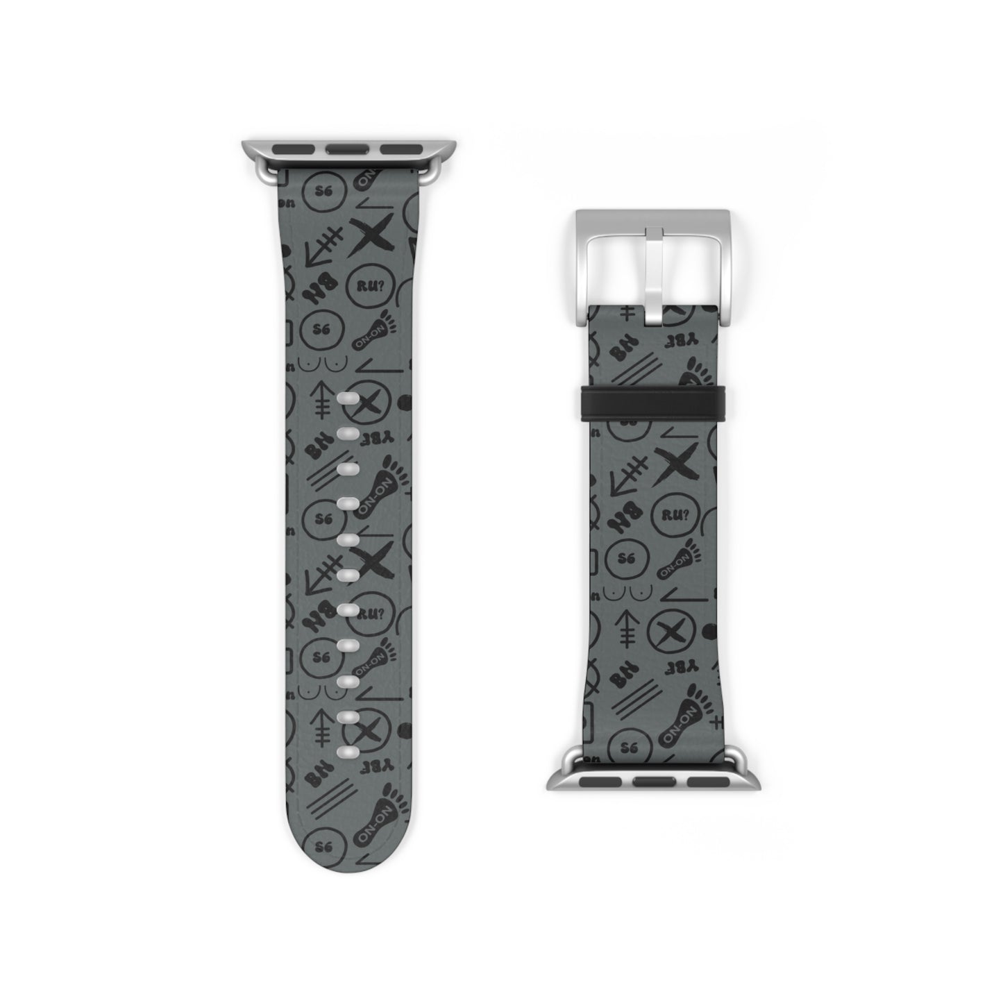 Hash House Harriers Trail Symbol Apple Watch Band – On-On Edition