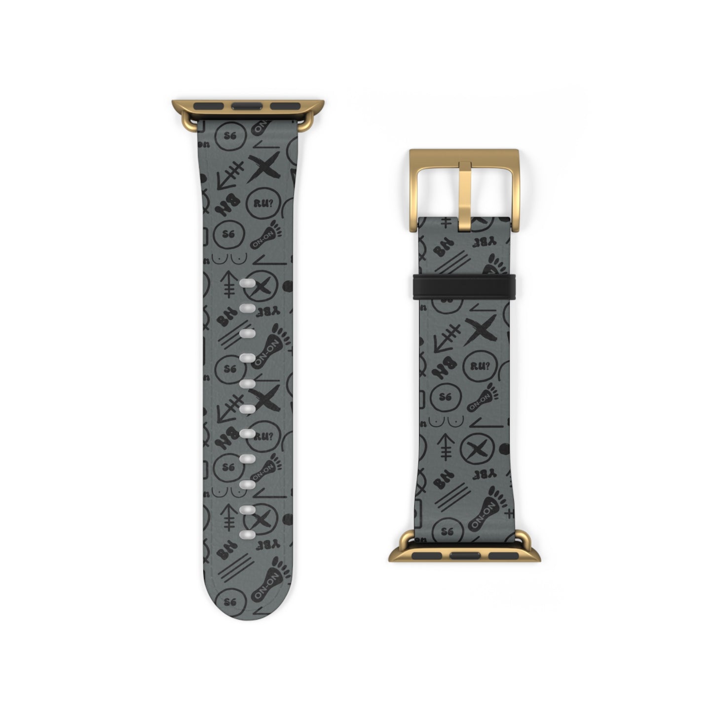 Hash House Harriers Trail Symbol Apple Watch Band – On-On Edition