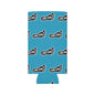 WAH3 On-on Sky Blue Footprint Can Cooler – Fun & Quirky Drink Sleeve for Parties
