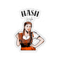 WAH3 Hash Wife Die-Cut Stickers