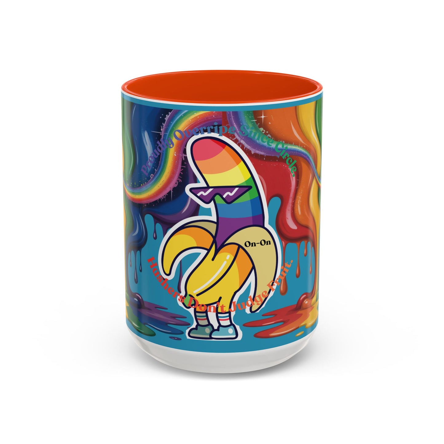 WAH3 Banana Pride Mug - Colorful 11oz & 15oz Coffee Cup