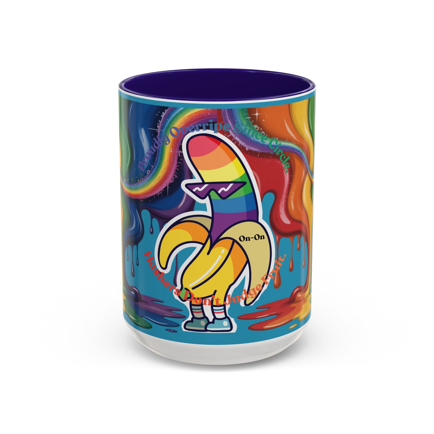 WAH3 Banana Pride Mug - Colorful 11oz & 15oz Coffee Cup