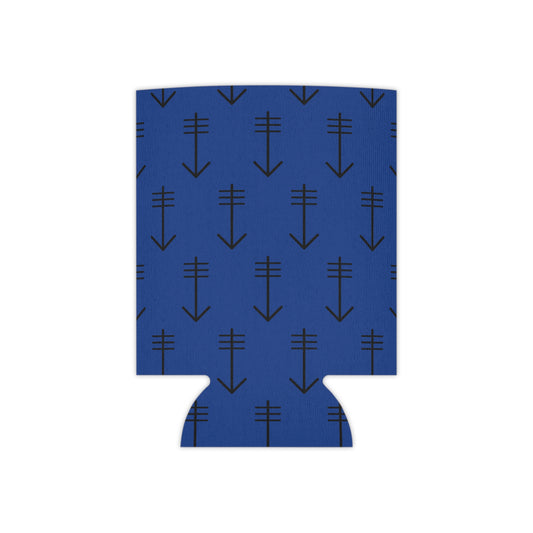 WAH3 On-on Blue Arrow Can Cooler - Perfect for Parties and Outdoor Events