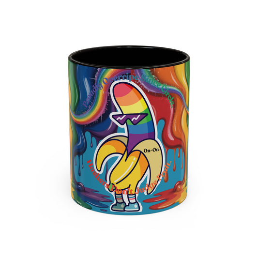 WAH3 Banana Pride Mug - Colorful 11oz & 15oz Coffee Cup