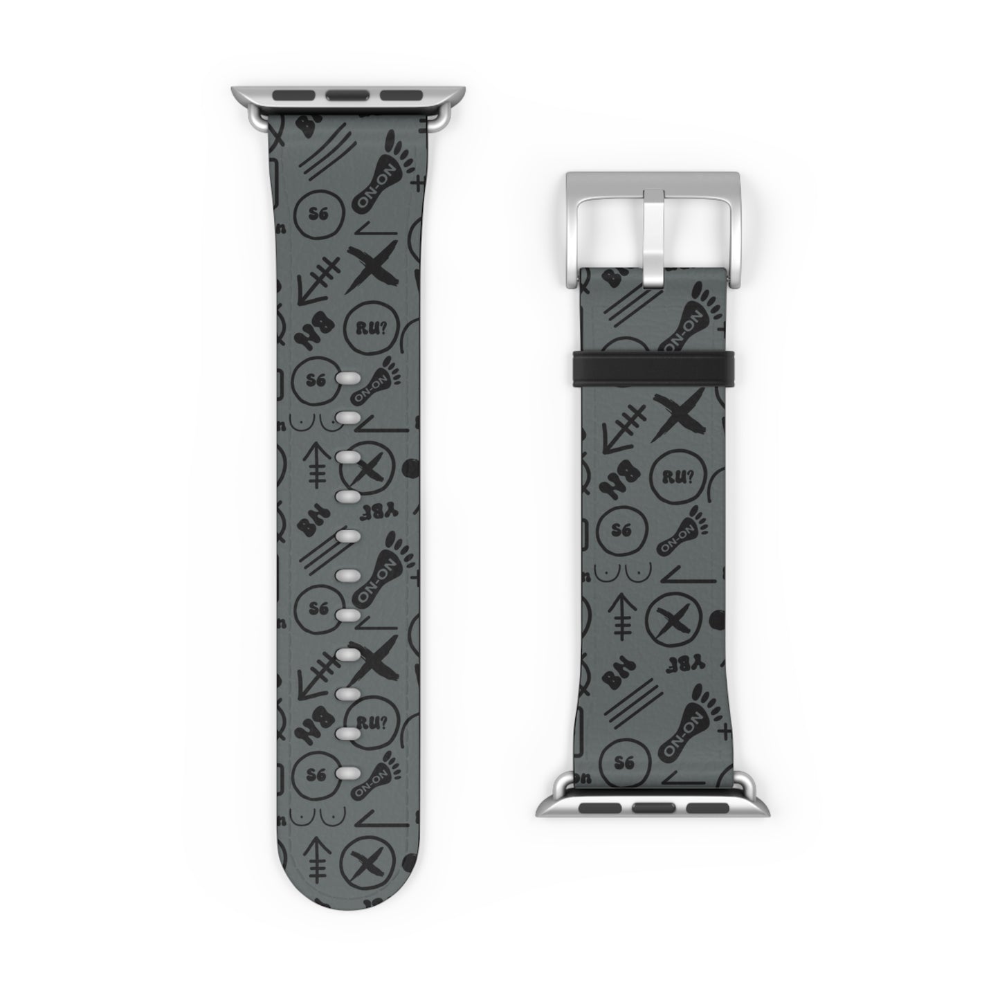 Hash House Harriers Trail Symbol Apple Watch Band – On-On Edition