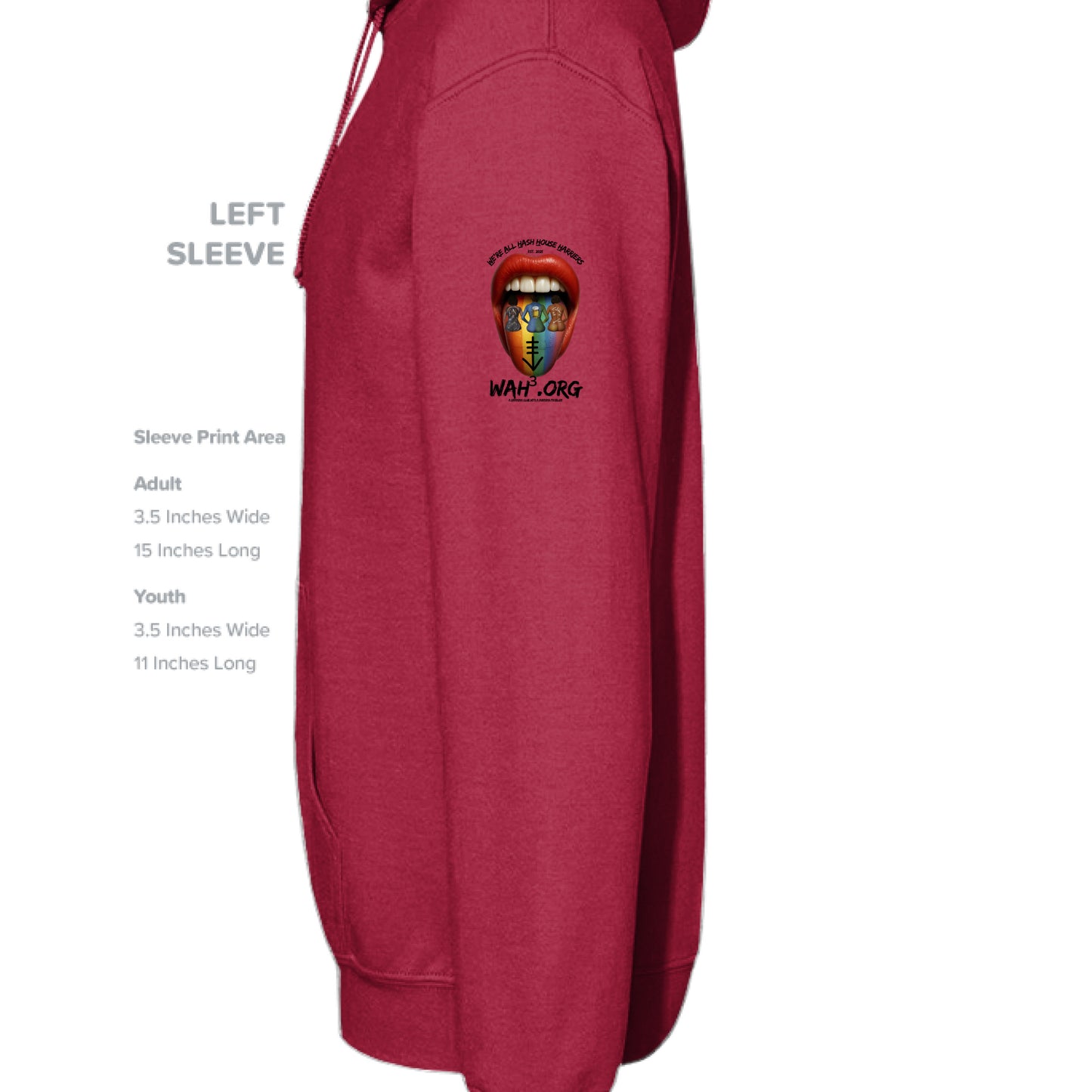 CHERRY RED - SLEEVE_LEFT
