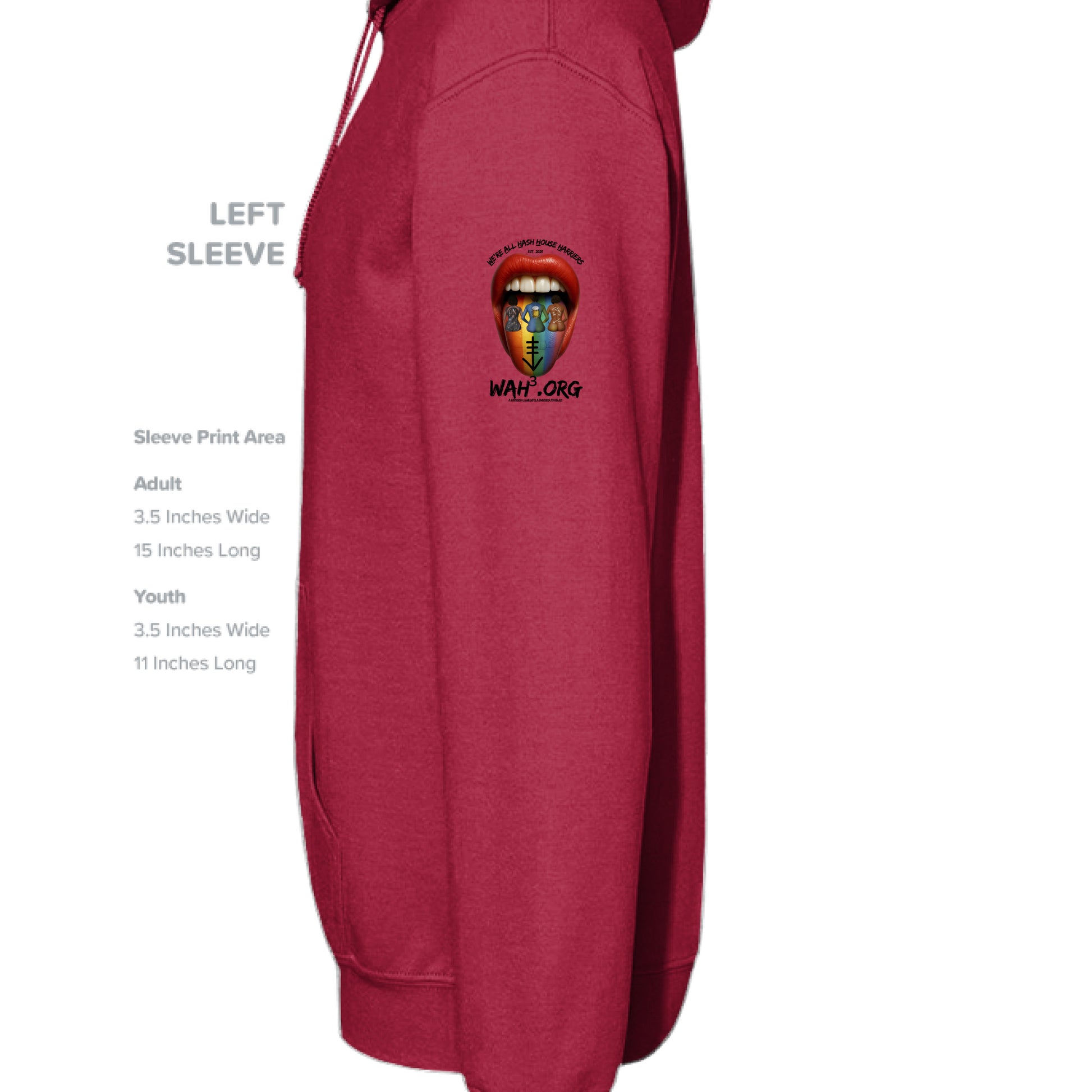 CHERRY RED - SLEEVE_LEFT