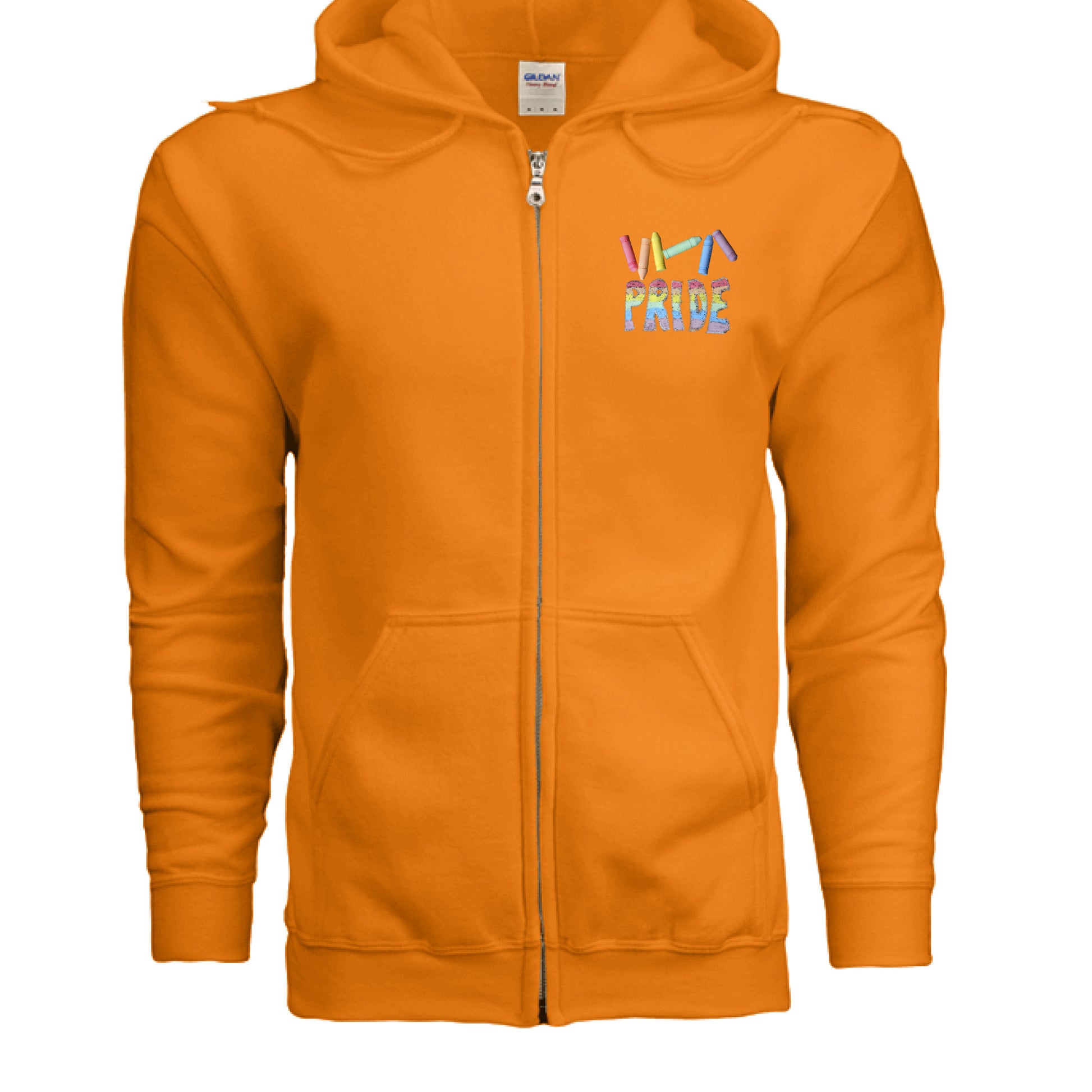 SAFETY ORANGE - FRONT