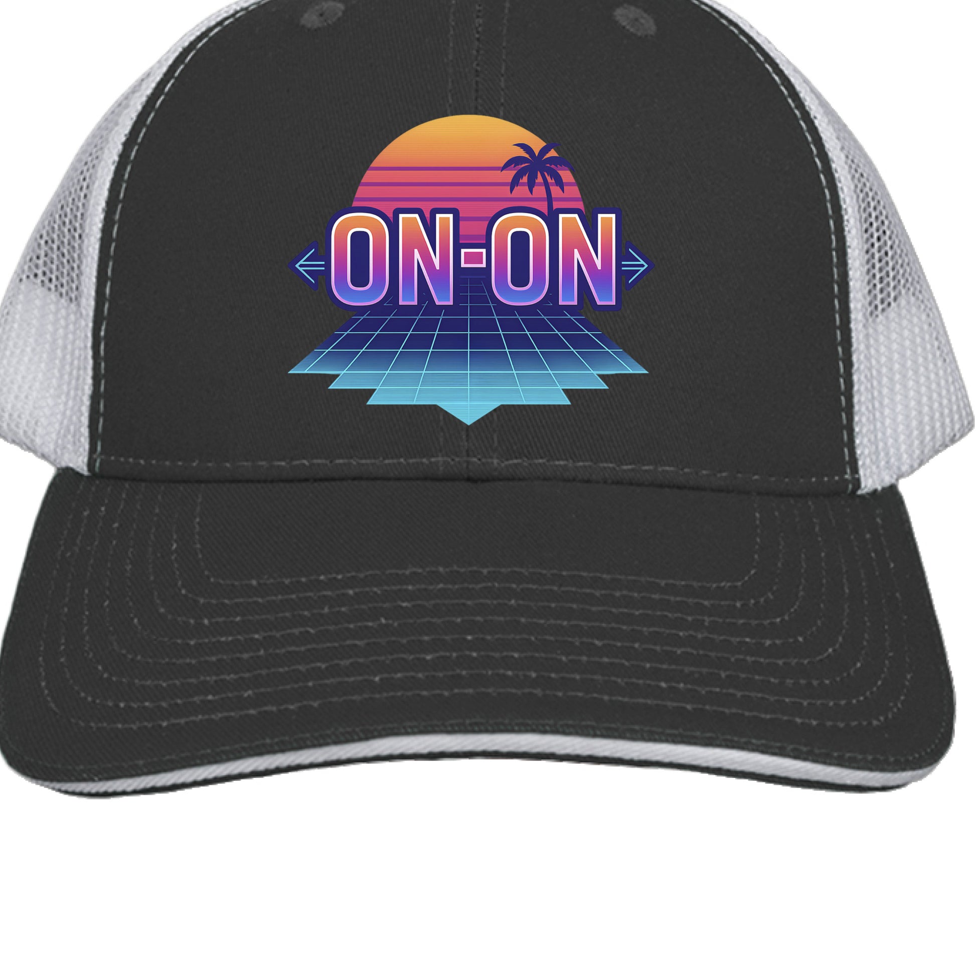 Charcoal/ White - FRONT