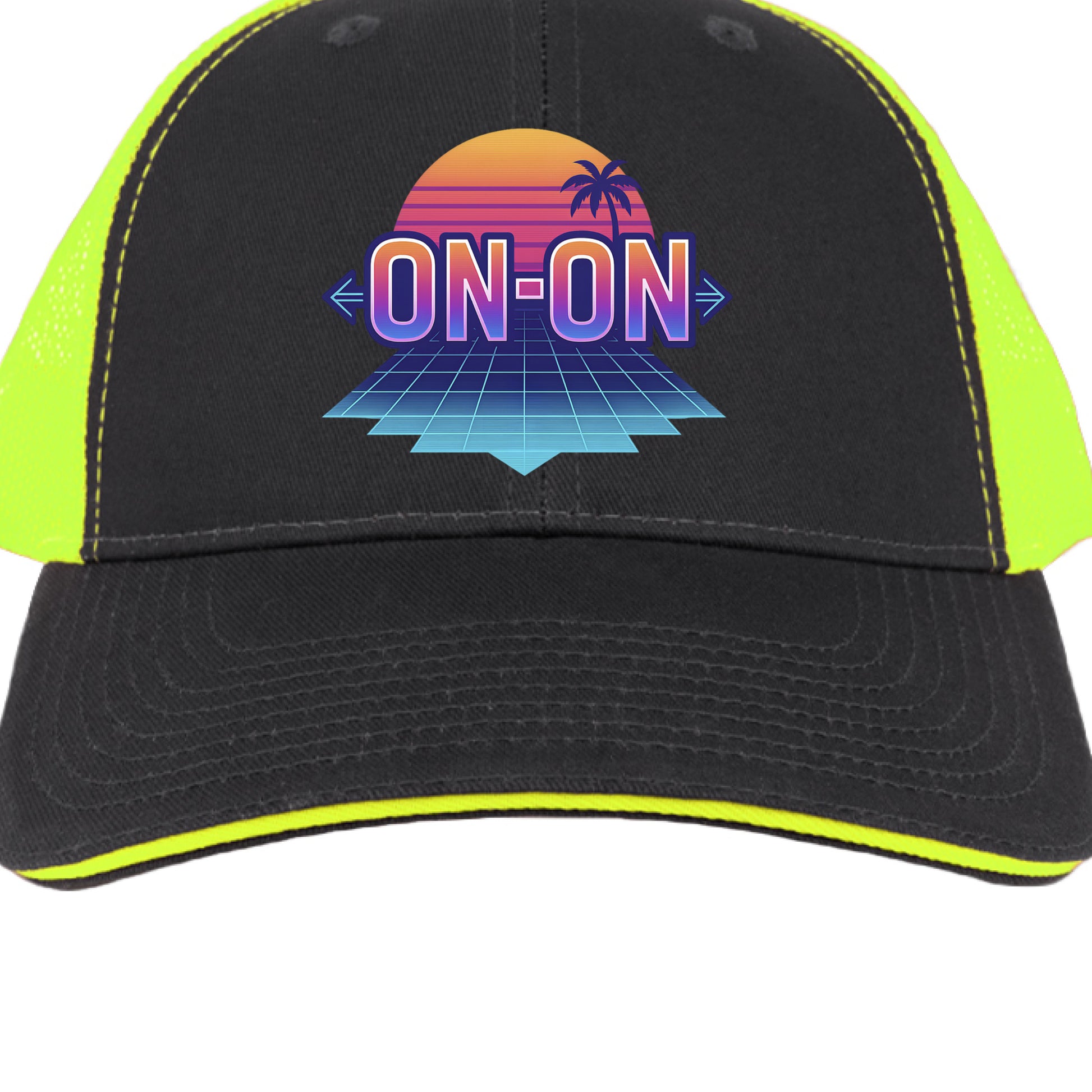 Charcoal/ Neon Yellow - FRONT