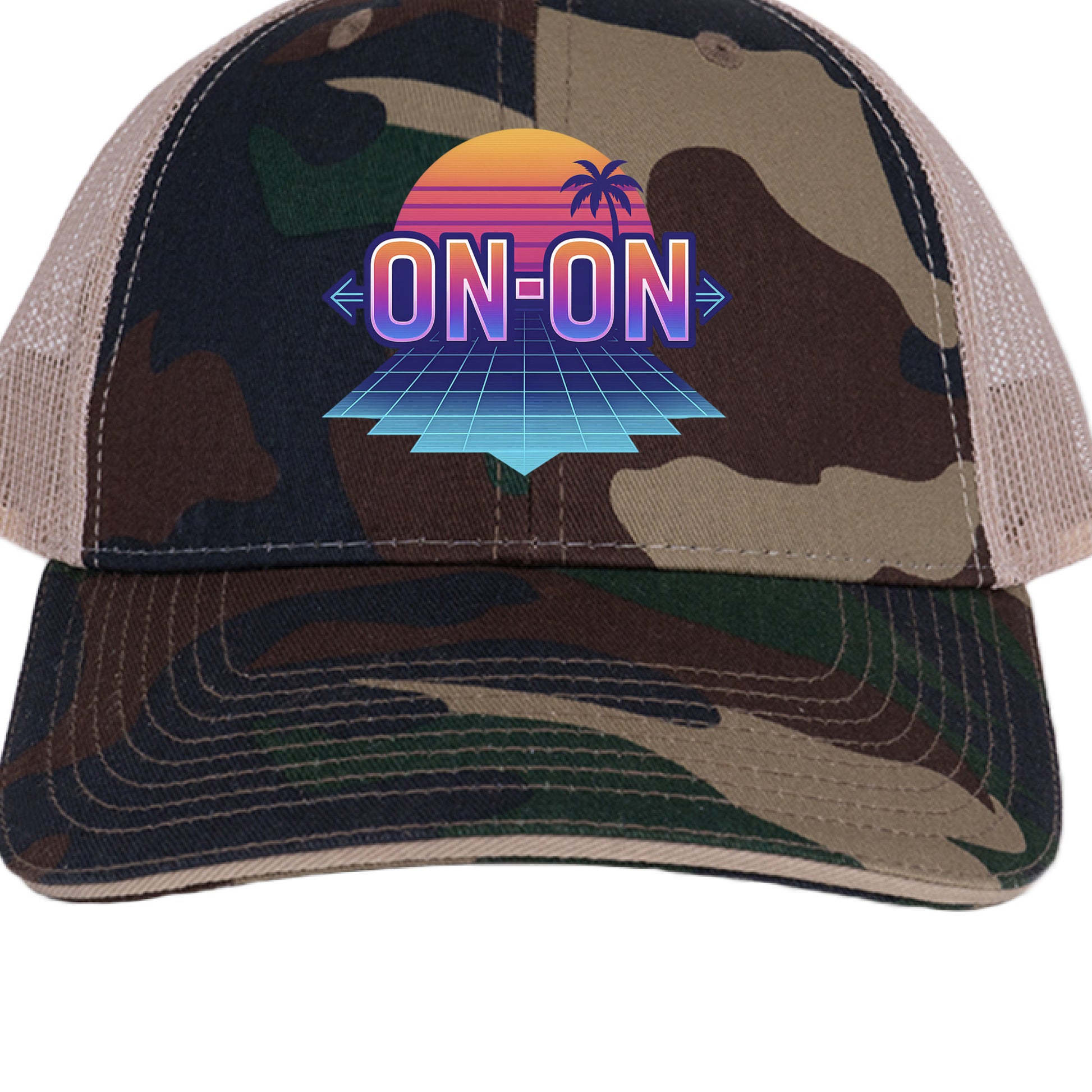 Green Camo/ Tan - FRONT