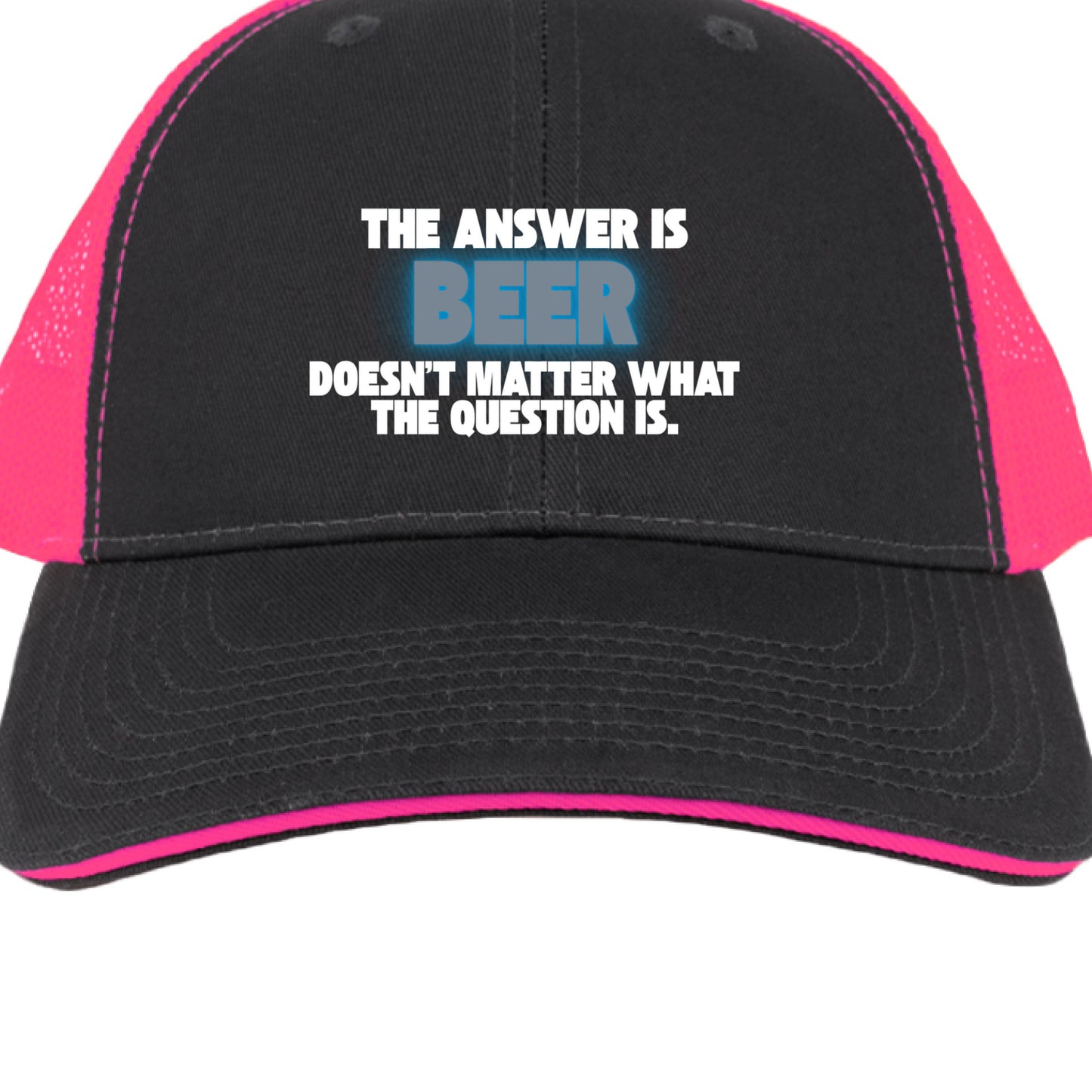 Charcoal/ Neon Pink - FRONT