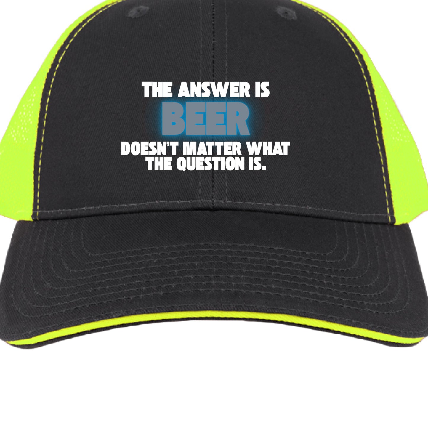 Charcoal/ Neon Yellow - FRONT