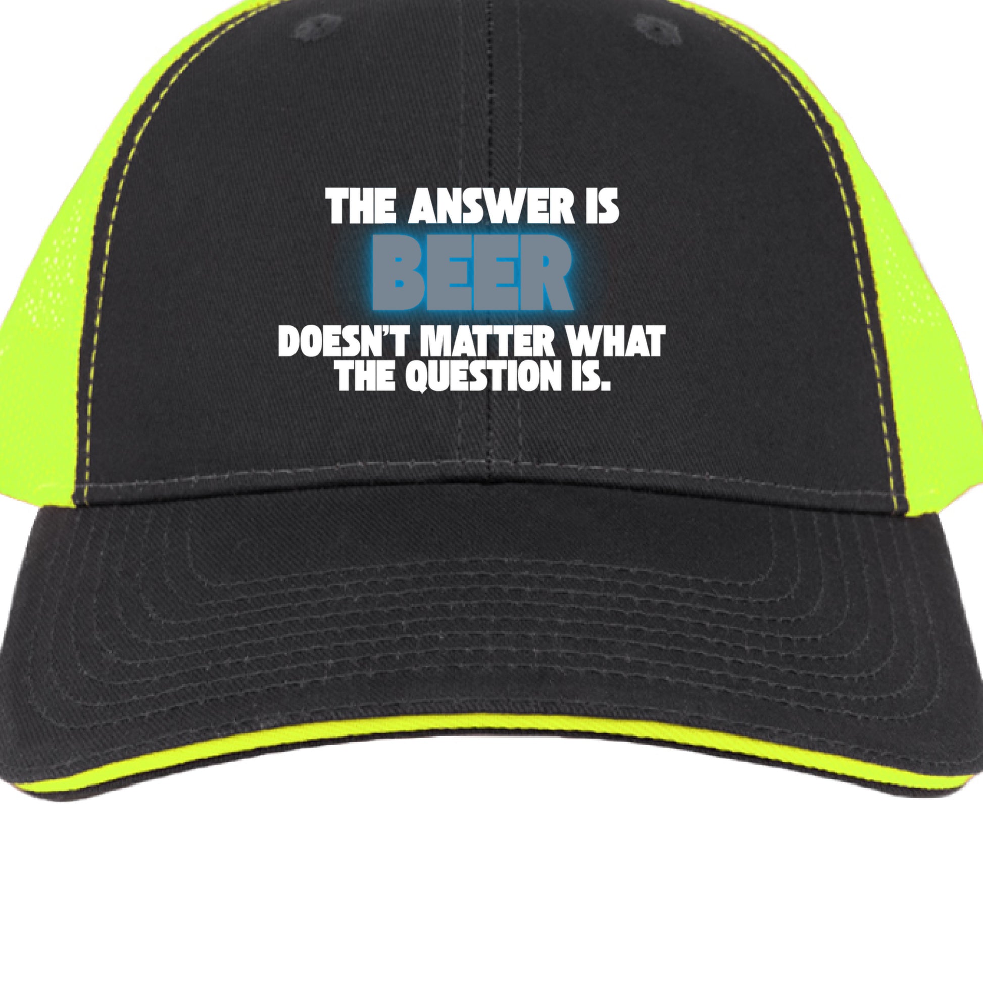 Charcoal/ Neon Yellow - FRONT