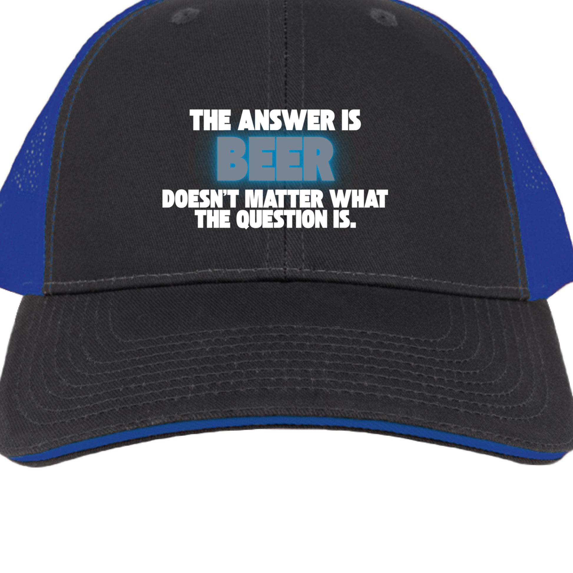 Charcoal/ Royal - FRONT