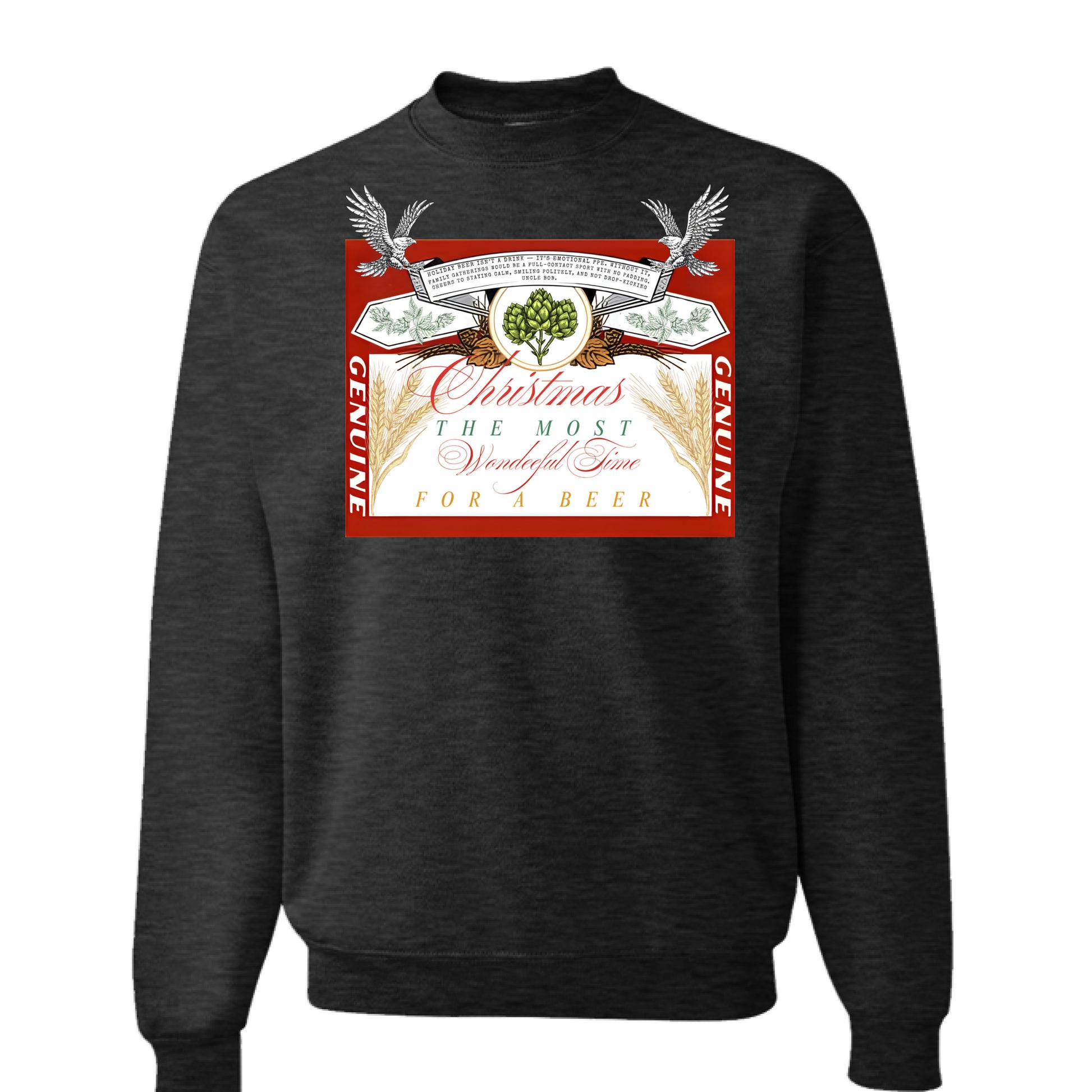 BLACK HEATHER - FRONT