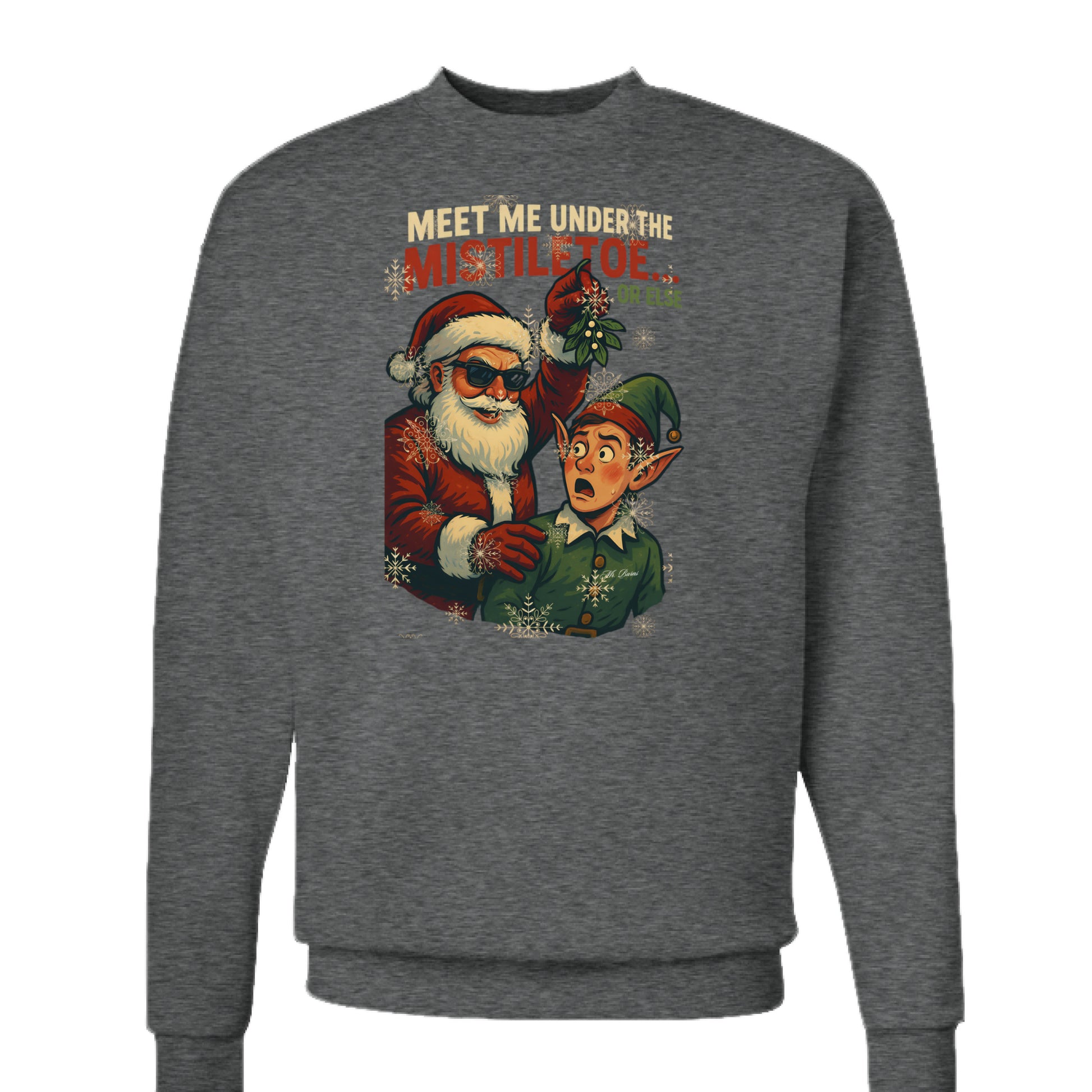 CHARCOAL HEATHER - FRONT