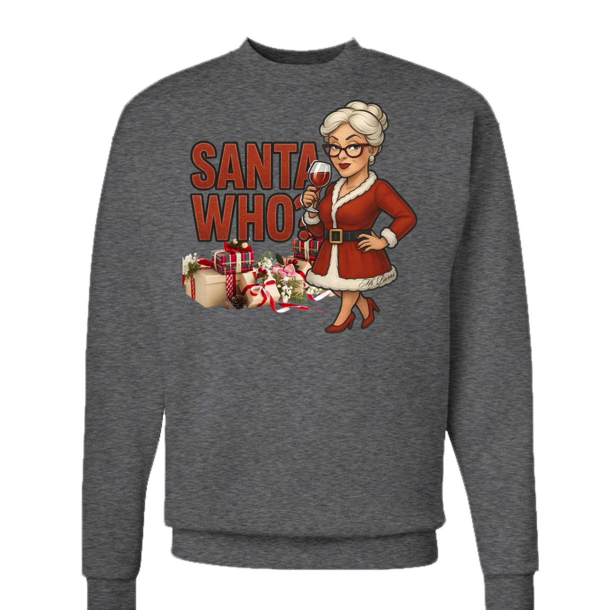 CHARCOAL HEATHER - FRONT