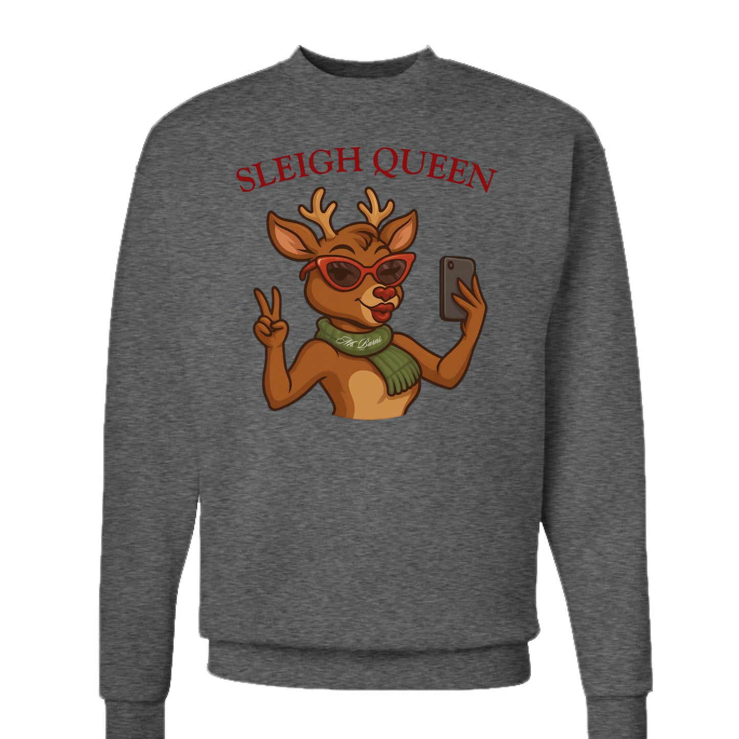 CHARCOAL HEATHER - FRONT