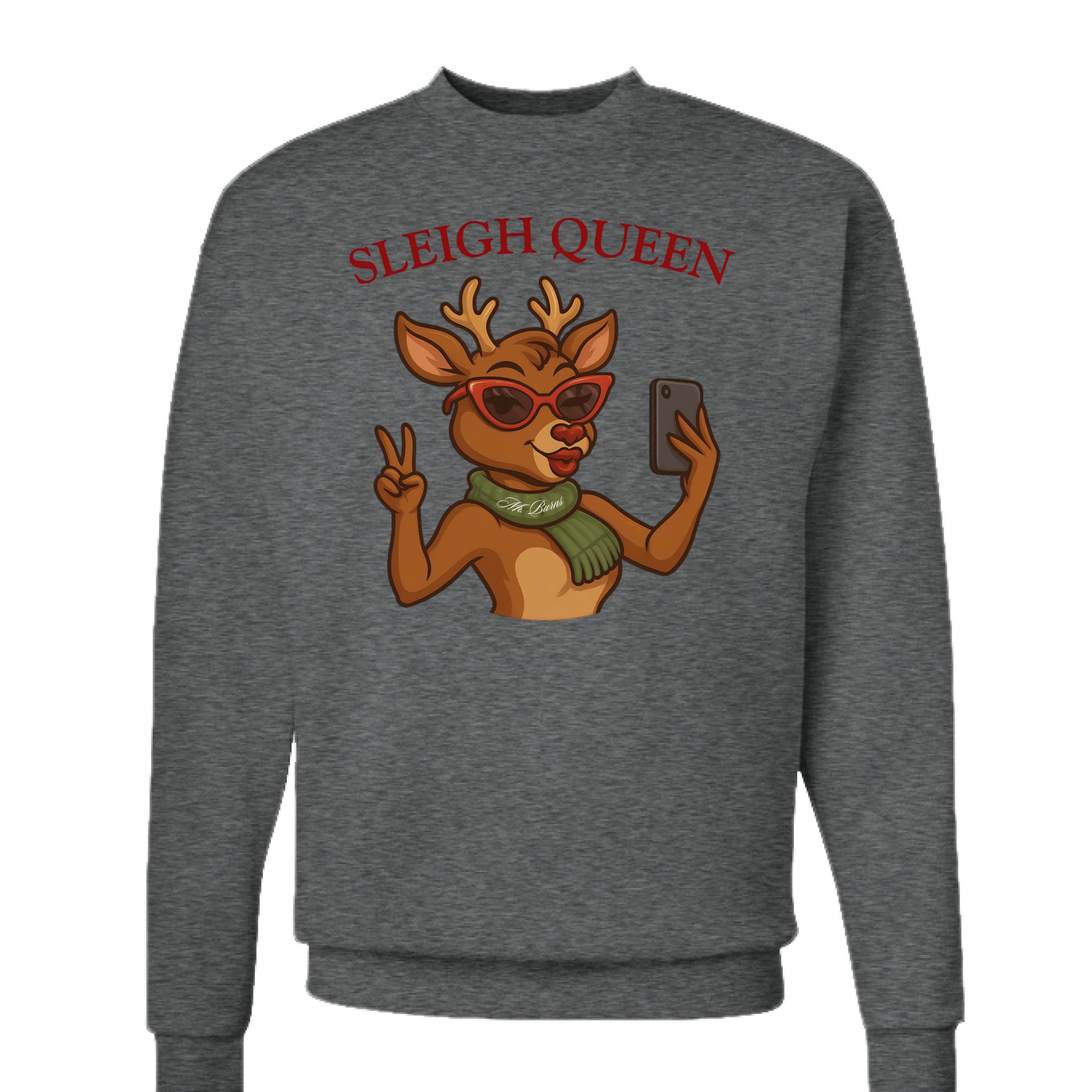 CHARCOAL HEATHER - FRONT