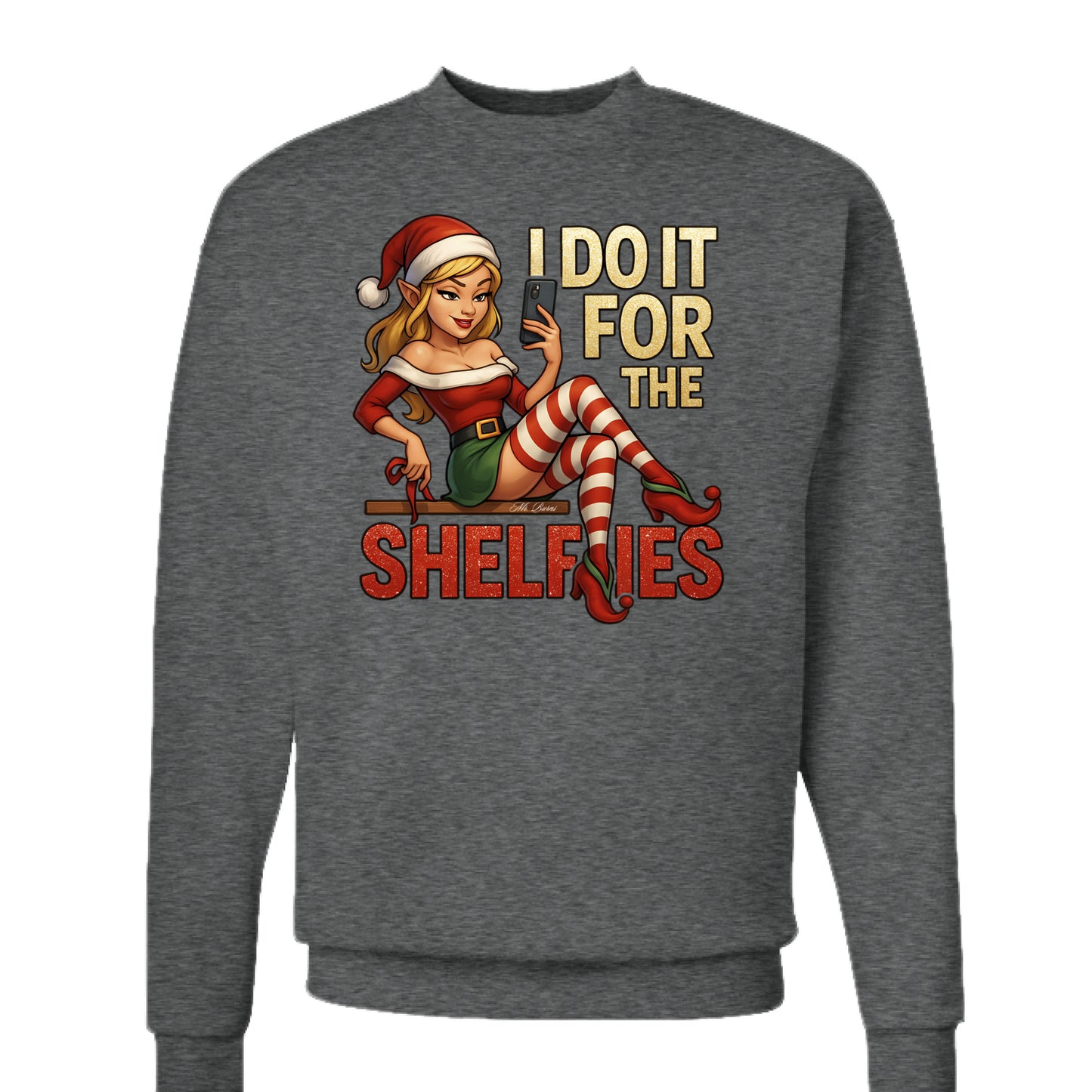 CHARCOAL HEATHER - FRONT