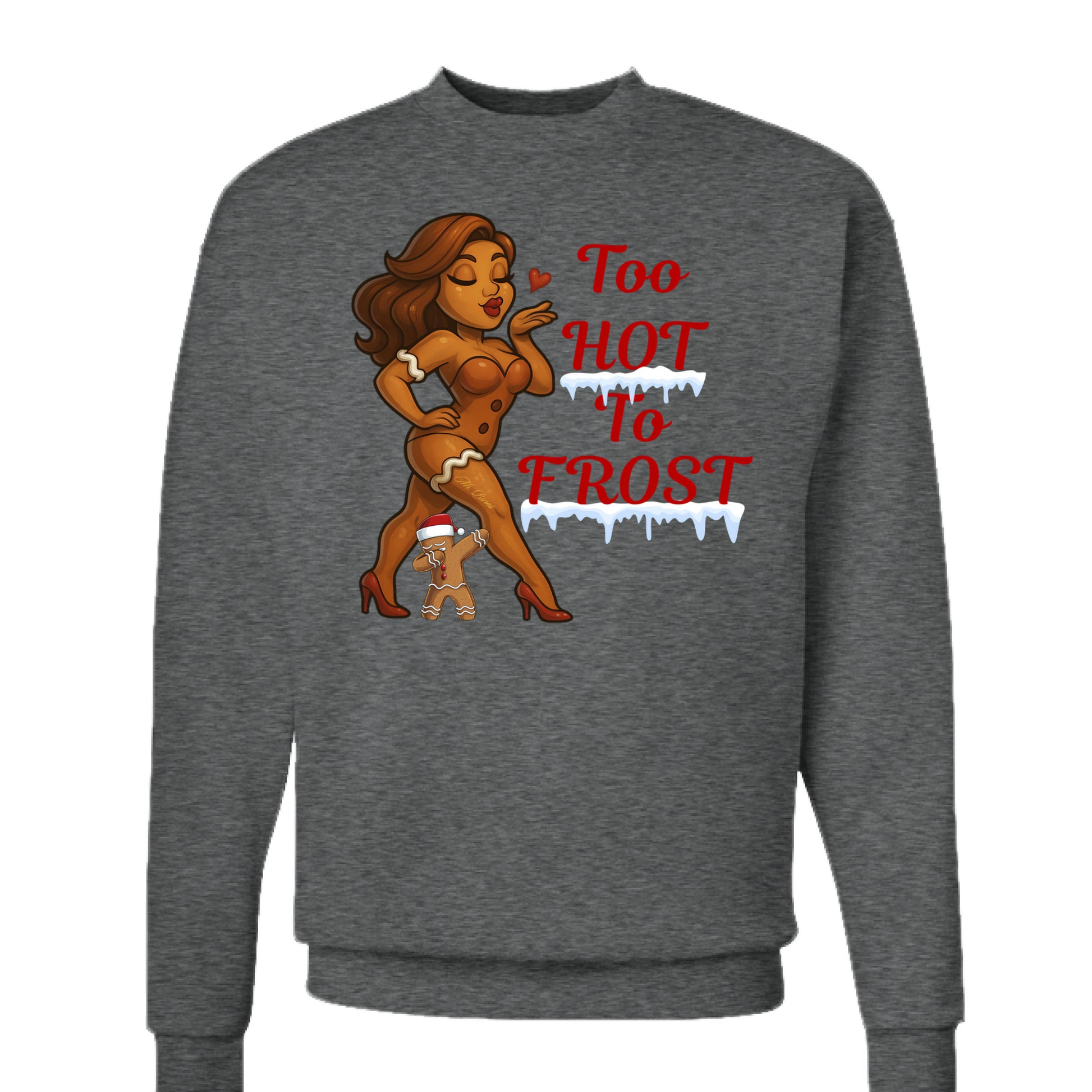 CHARCOAL HEATHER - FRONT