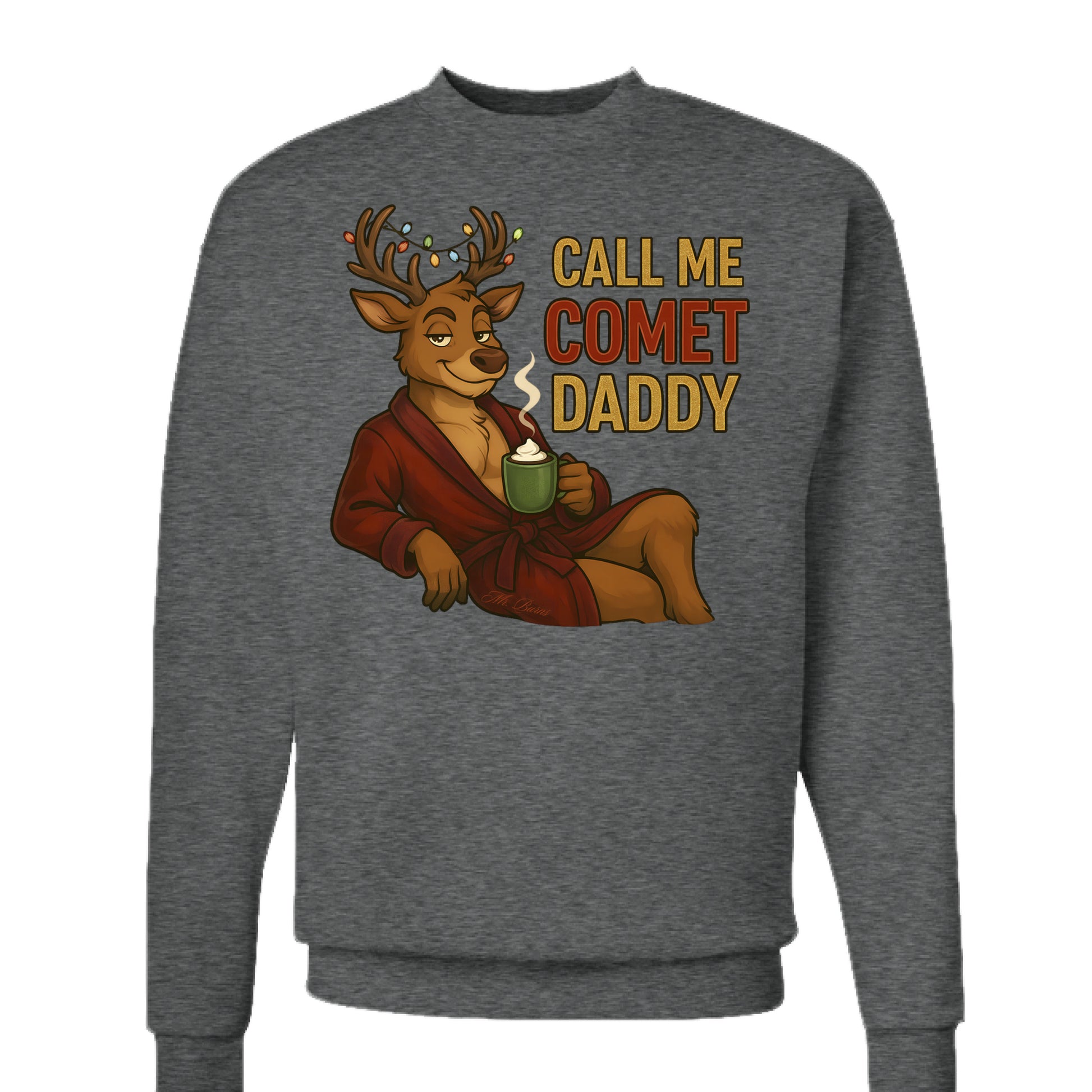 CHARCOAL HEATHER - FRONT