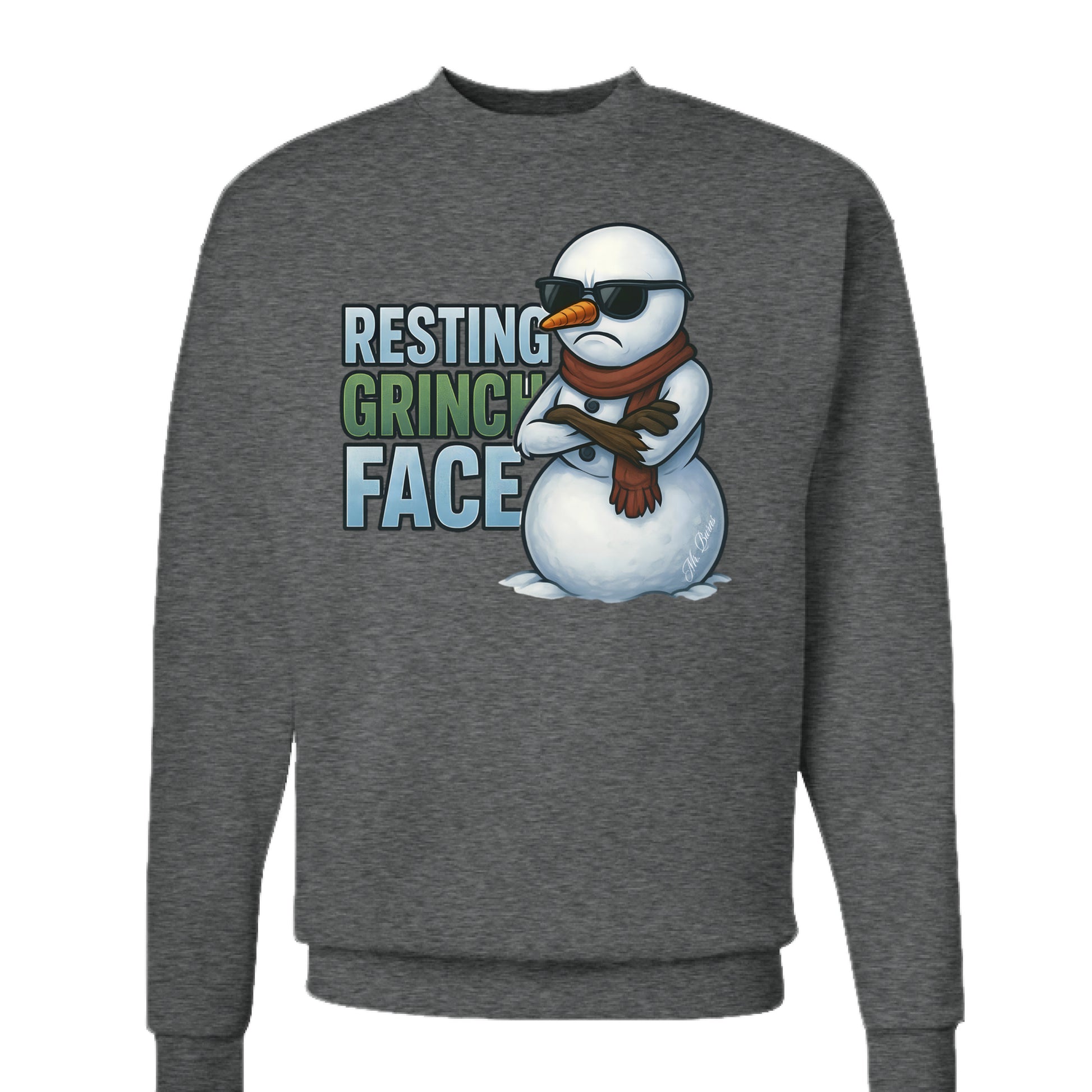 CHARCOAL HEATHER - FRONT